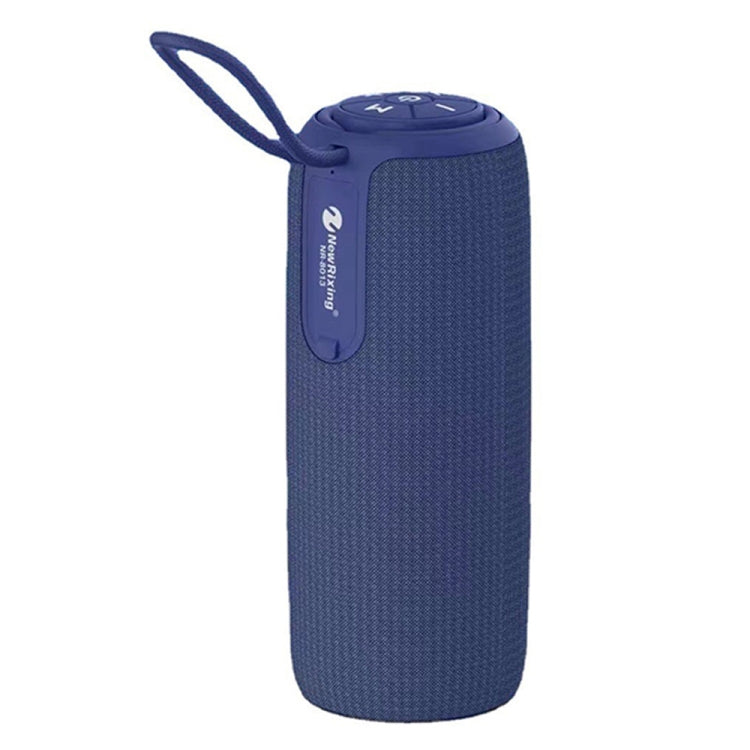 NewRixing NR8013 10W TWS Portable Wireless Stereo Speaker Support TF Card / FM(Blue)