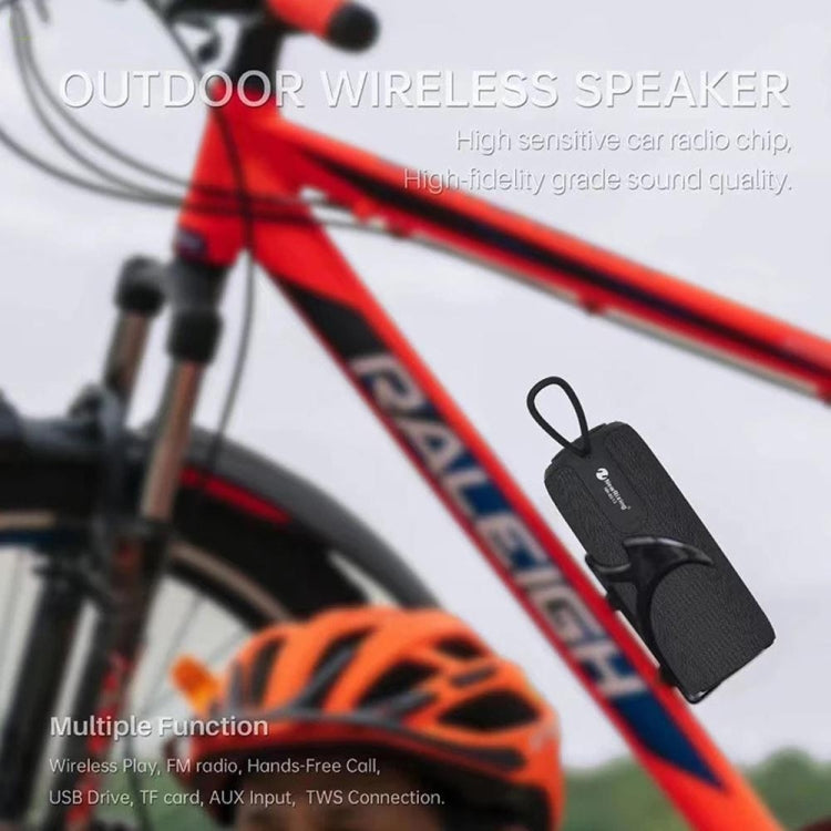 NewRixing NR8013 10W TWS Portable Wireless Stereo Speaker Support TF Card / FM(Green)