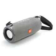 T&G TG324 High Power Water-resistant Portable Bluetooth Speaker Support FM / TF Card(Gray)