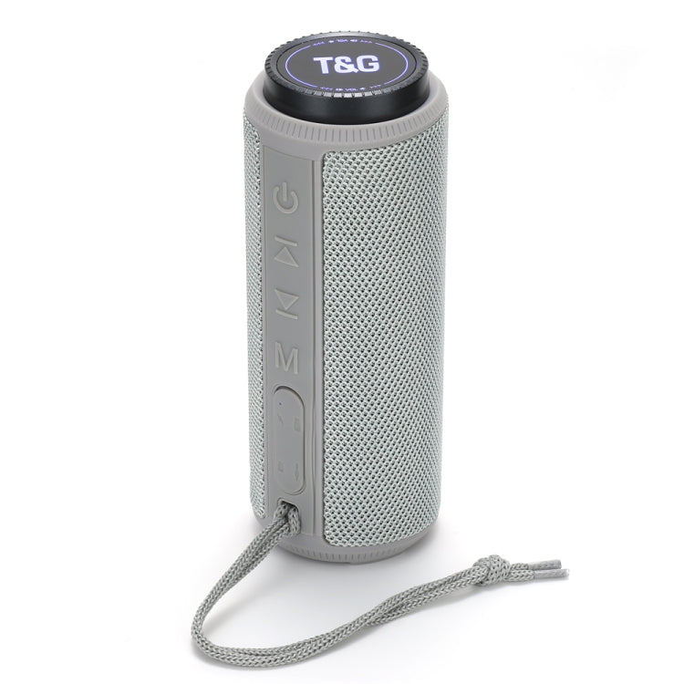 T&G TG332 10W HIFI Stereo Water-resistant Portable Bluetooth Speaker(Gray)