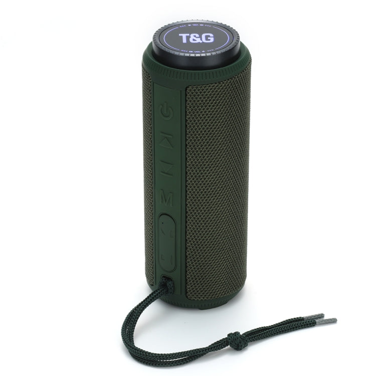 T&G TG332 10W HIFI Stereo Water-resistant Portable Bluetooth Speaker(Green)