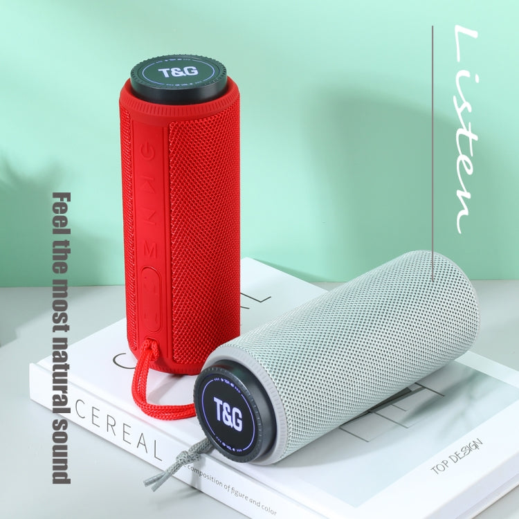 T&G TG332 10W HIFI Stereo Water-resistant Portable Bluetooth Speaker(Red)