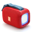 T&G TG339 RGB Light 5W Waterproof Portable Bluetooth Speaker(Red) - Desktop Speaker by T&G | Online Shopping South Africa | PMC TechLife | Buy Now Pay Later Mobicred