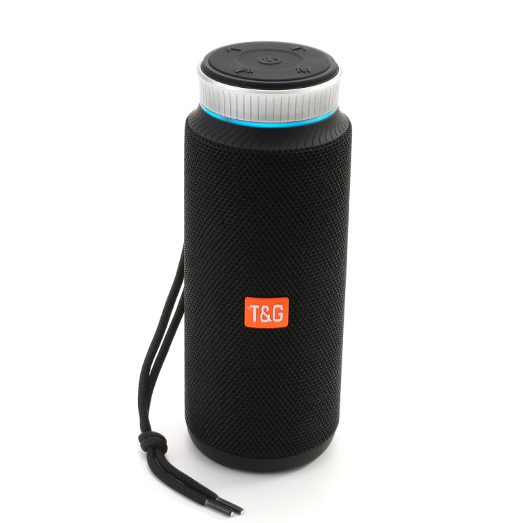 T&G TG326 Long Endurance Outdoor Knob Volume Control Bluetooth Speaker(Black)