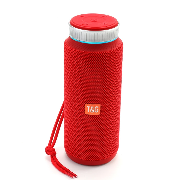 T&G TG326 Long Endurance Outdoor Knob Volume Control Bluetooth Speaker(Red)