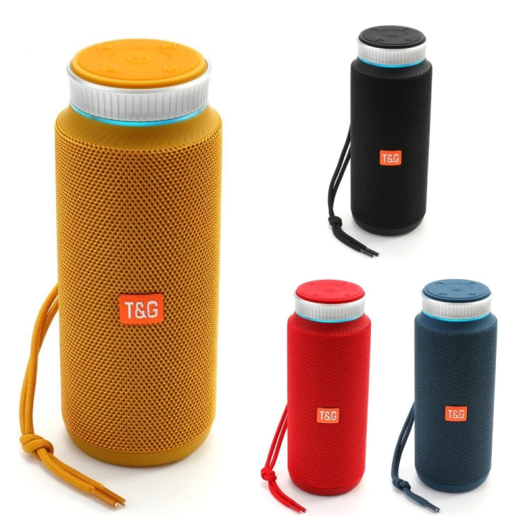 T&G TG326 Long Endurance Outdoor Knob Volume Control Bluetooth Speaker(Red)