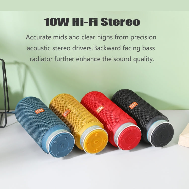 T&G TG326 Long Endurance Outdoor Knob Volume Control Bluetooth Speaker(Red)