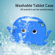 For iPad Air 3 10.5 2019 / Pro 10.5 Octopus Style EVA + PC Tablet Case with Strap(Blue)