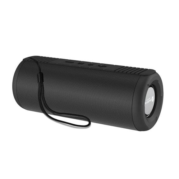 NewRixing NR9019 TWS Portable Stereo Bluetooth Speaker Support TF Card / FM(Black)