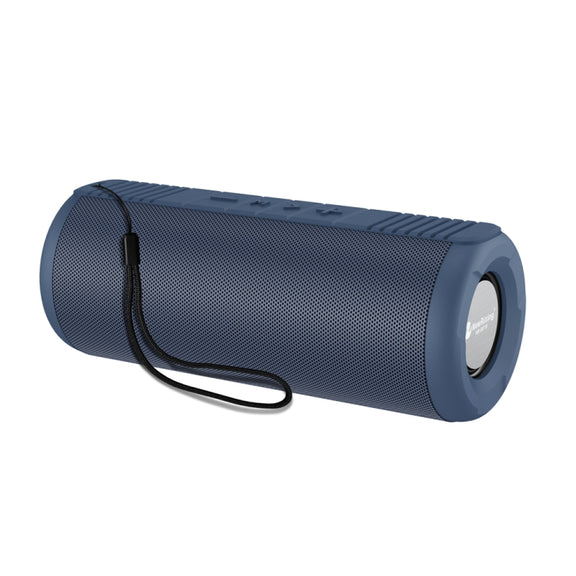 NewRixing NR9019 TWS Portable Stereo Bluetooth Speaker Support TF Card / FM(Blue)