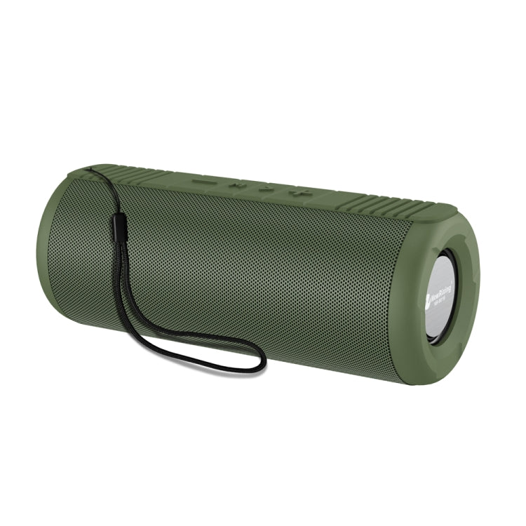NewRixing NR9019 TWS Portable Stereo Bluetooth Speaker Support TF Card / FM(Green)