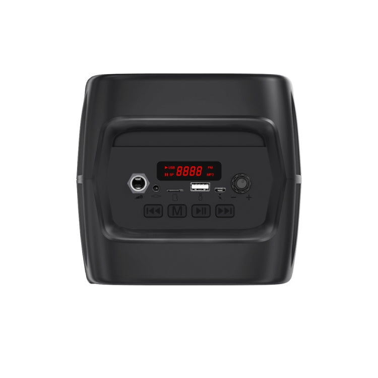 NewRixing NRG501B Outdoor Karaoke Wireless Speaker High-Power Audio Amplifier With Mic