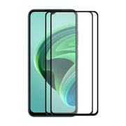 2 PCS For Xiaomi Redmi Note 11E ENKAY Full Glue 0.26mm 9H 2.5D Tempered Glass Full Film
