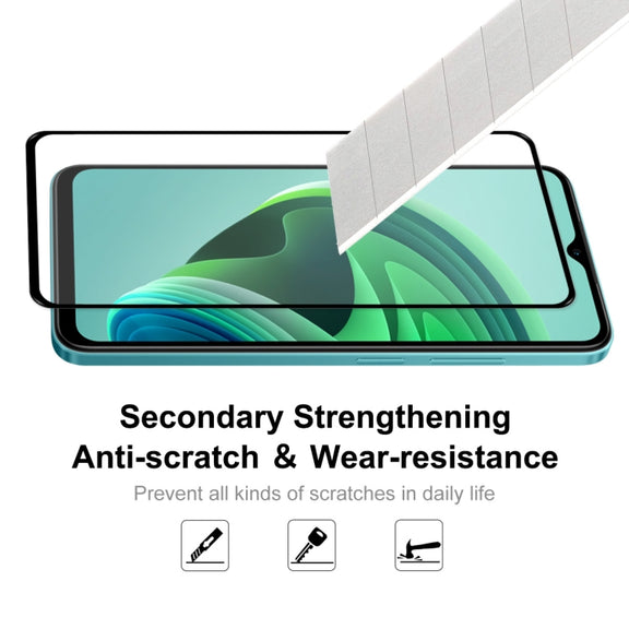 2 PCS For Xiaomi Redmi Note 11E ENKAY Full Glue 0.26mm 9H 2.5D Tempered Glass Full Film