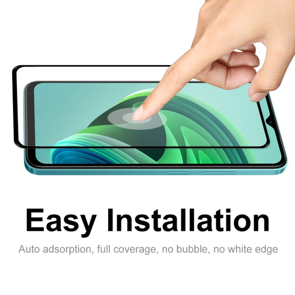 10 PCS For Xiaomi Redmi Note 11E ENKAY Full Glue 0.26mm 9H 2.5D Tempered Glass Full Film