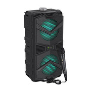 NewRixing NRG5501B Outdoor Portable Karaoke Wireless Speaker 16W Audio Amplifier with Mic
