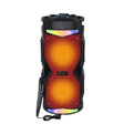 NewRixing NRG6601A Outdoor Portable Karaoke Wireless Speaker 20W Audio Amplifier With Mic(B) - Desktop Speaker by NewRixing | Online Shopping South Africa | PMC TechLife | Buy Now Pay Later Mobicred