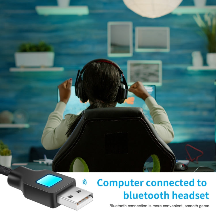 ZF170 1.2m USB to Type-C Charging Data Cable with Bluetooth Transmitter Function