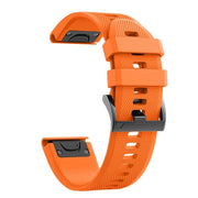 Compatible with Garmin Descent Mk2S 20mm Silicone Watch Band(Orange)