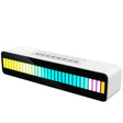 Duosi M8 LED Pickup Rhythm Ambient Light Multi-function TWS Bluetooth Speaker Bar(White) - Desktop Speaker by Duosi | Online Shopping South Africa | PMC TechLife | Buy Now Pay Later Mobicred