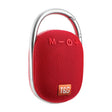 T&G TG321 TWS Portable Wireless Outdoor Mini Speaker with LED Light(Red) - free shipping - PMC TechLife - Order now!