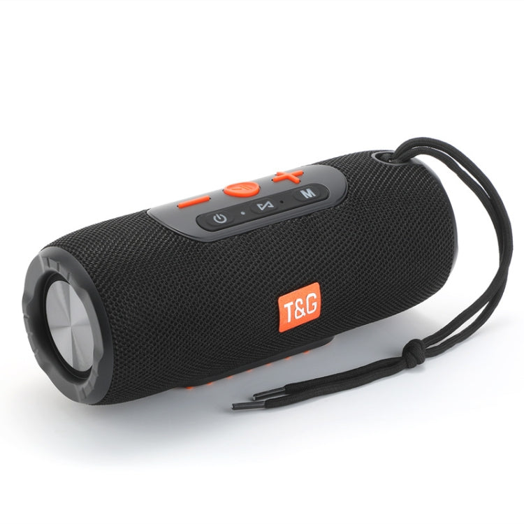 T&G TG341 TWS Portable Wireless Bluetooth HiFi Speaker(Black)