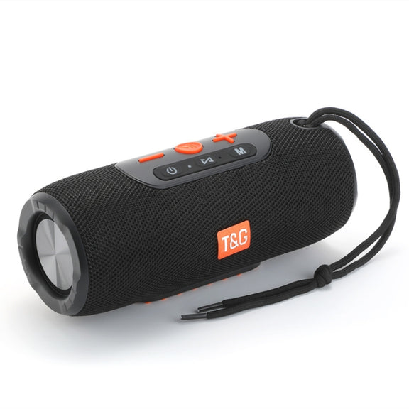 T&G TG341 TWS Portable Wireless Bluetooth HiFi Speaker(Black)
