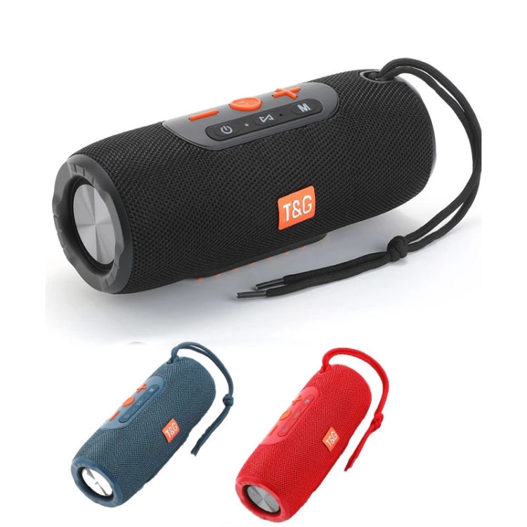 T&G TG341 TWS Portable Wireless Bluetooth HiFi Speaker(Blue)