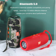 T&G TG341 TWS Portable Wireless Bluetooth HiFi Speaker(Black)
