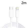 2m PD30W USB-C / Type-C to 8 Pin Fast Charging Data Cable for iPhone Series - Normal Style Cable by PMC TechLife | Online Shopping South Africa | PMC TechLife
