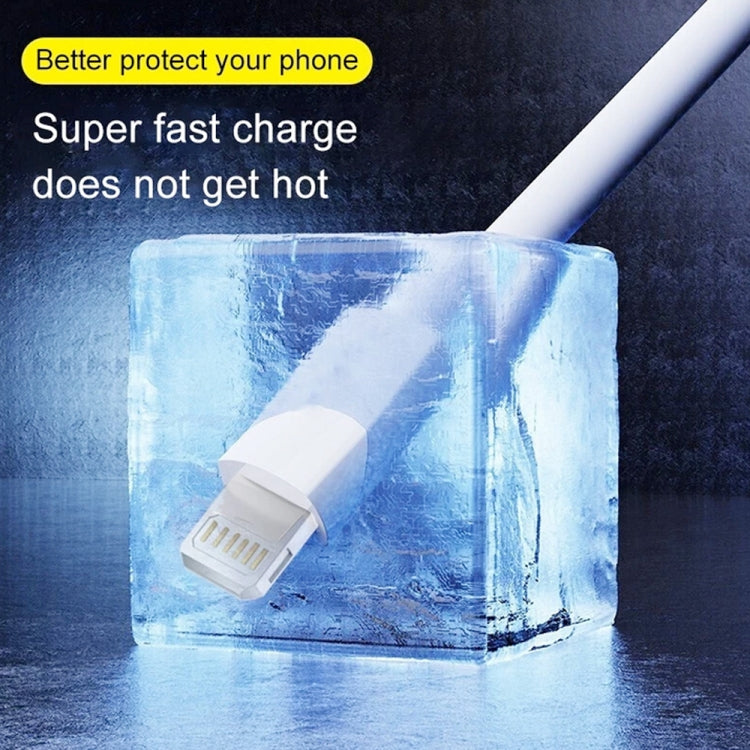 2m PD30W USB-C / Type-C to 8 Pin Fast Charging Data Cable for iPhone Series