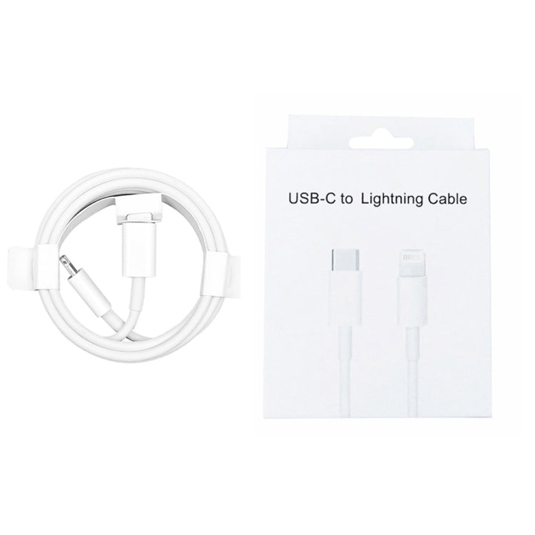 2m PD30W USB-C / Type-C to 8 Pin Fast Charging Data Cable for iPhone Series