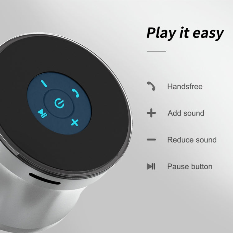 EWA A109+ TWS Stereo Portable Metal Bluetooth Speaker(Sliver)