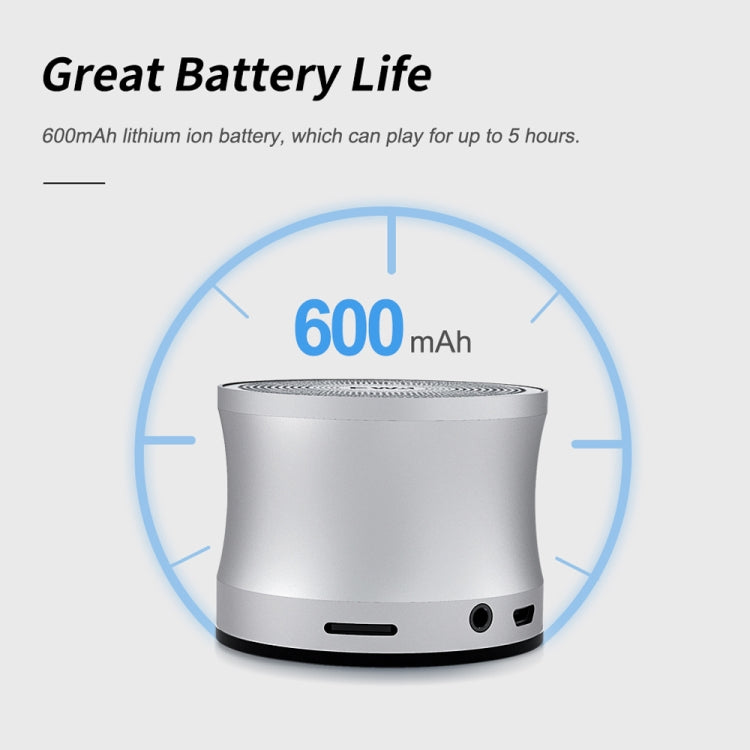 EWA A109+ TWS Stereo Portable Metal Bluetooth Speaker(Blue)