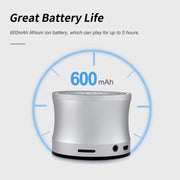 EWA A109+ TWS Stereo Portable Metal Bluetooth Speaker(Blue)