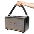 Oneder D6 40W Retro Classic Wooden Portable Outdoor Bluetooth Speaker(Black) - free shipping - PMC TechLife - Order now!