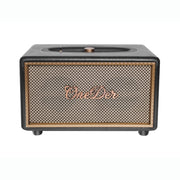 Oneder D6 40W Retro Classic Wooden Portable Outdoor Bluetooth Speaker(Black)