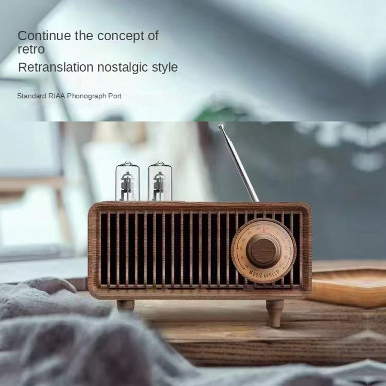 Oneder B9 Retro Indoor Wireless Portable Bluetooth Speaker(Browm)