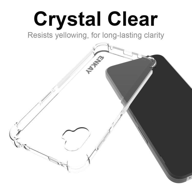 For Samsung Galaxy Xcover6 Pro ENKAY Clear TPU Shockproof Phone Case