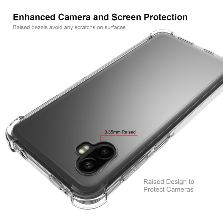 For Samsung Galaxy Xcover6 Pro ENKAY Clear TPU Shockproof Phone Case