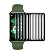10 PCS For Huawei Band 7/6 / Honor Band 6 ENKAY 3D Full Coverage Soft PC Edge + PMMA HD Screen Watch Film