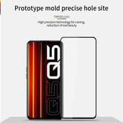 For OPPO Realme Q5 PINWUYO 9H 2.5D Full Screen Tempered Glass Film(Black)