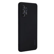 For Samsung Galaxy A52 5G ENKAY Liquid Silicone Soft Shockproof Phone Case(Black)
