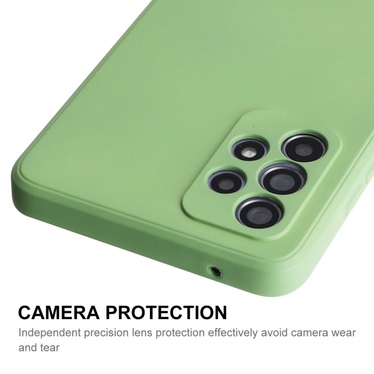 For Samsung Galaxy A52 5G ENKAY Liquid Silicone Soft Shockproof Phone Case(Black)