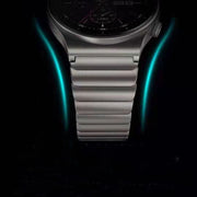 For Huawei GT 3 Pro 46mm One Bead Original Buckle Metal Watch Band(Gray)