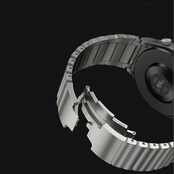 For Huawei GT 3 Pro 46mm One Bead Original Buckle Metal Watch Band(Gray)
