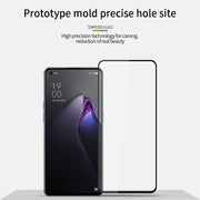 For OPPO Reno8 Pro+ PINWUYO 9H 2.5D Full Screen Tempered Glass Film(Black)