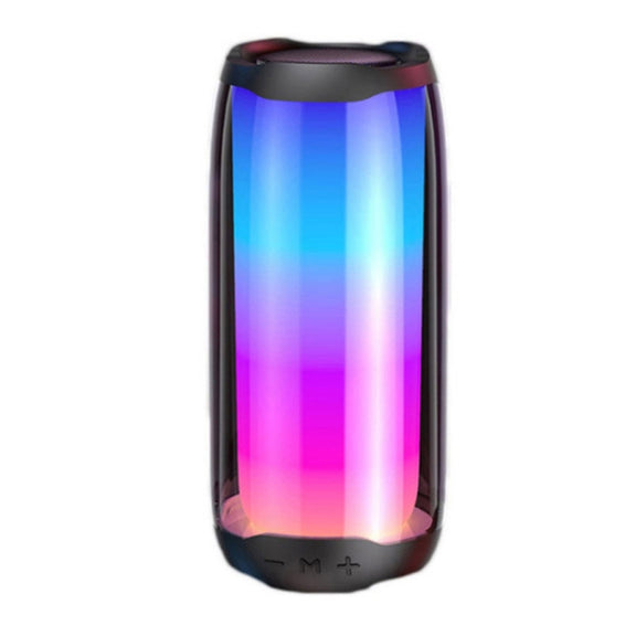 NBY 8892 LED IPX5 Water-resistant Portable Wireless Bluetooth Speaker(Black)