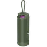 NewRixing NR9015 14W Portable IPX6 Water-resistant TWS Stereo Bluetooth Speaker(Green)