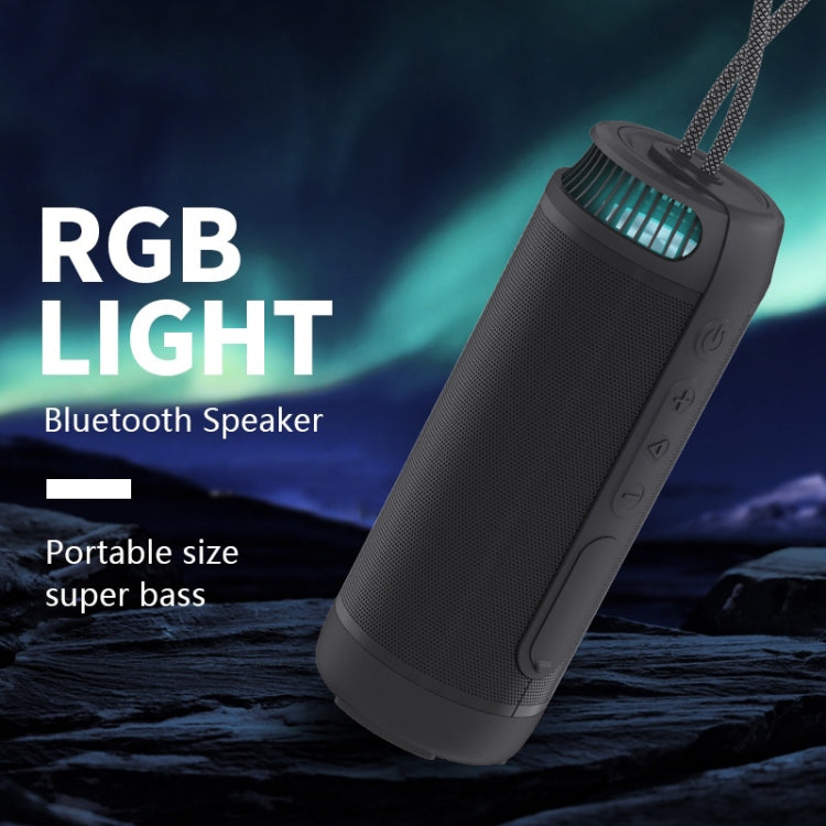 NewRixing NR9015 14W Portable IPX6 Water-resistant TWS Stereo Bluetooth Speaker(Blue)